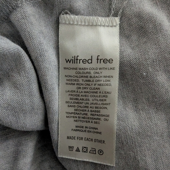 Aritzia Wilfred Free Lounge Mockneck Pullover - Lightweight Soft Minimalist - S - Picture 7 of 7
